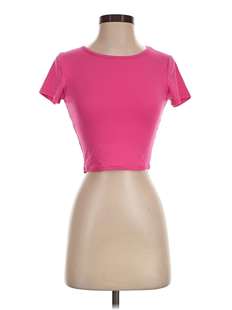 Pre-owned Gaze Short Sleeve T-shirt In Pink
