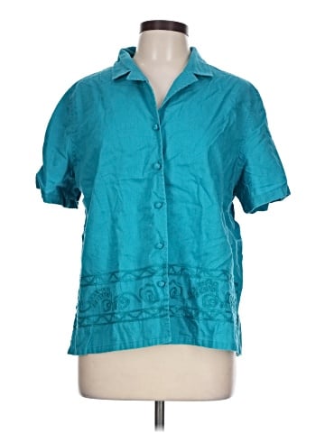 Sag Harbor Short Sleeve Blouse (view 1)