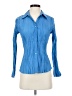 Apt. 9 Blue Long Sleeve Blouse Size M (petite) - photo 1