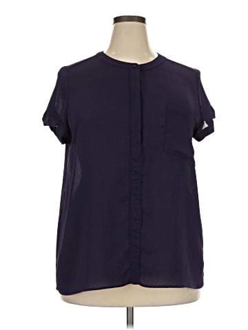 Simply Vera Vera Wang Short Sleeve Blouse (view 1)