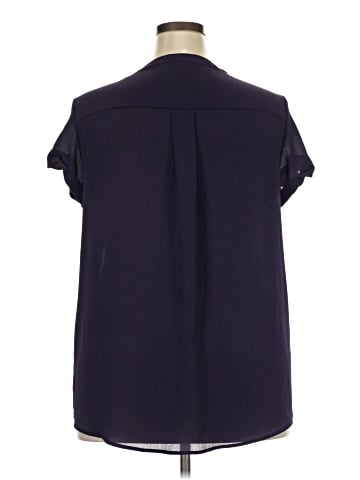 Simply Vera Vera Wang Short Sleeve Blouse (view 2)