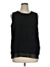 Karl Lagerfeld Paris Black Sleeveless Blouse Size XL - photo 1