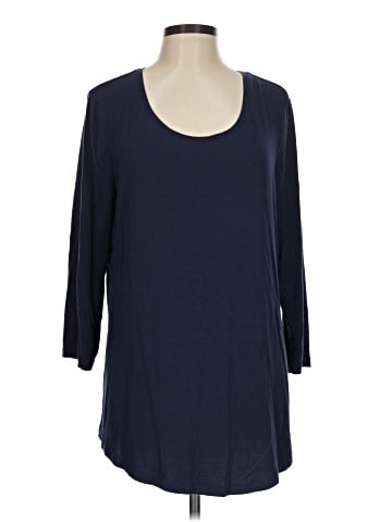 JM Collection 3/4 Sleeve T-Shirt (view 1)