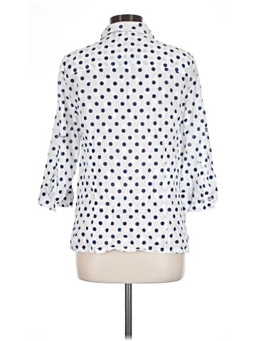 Karen Scott 3/4 Sleeve Button-Down Shirt (view 2)