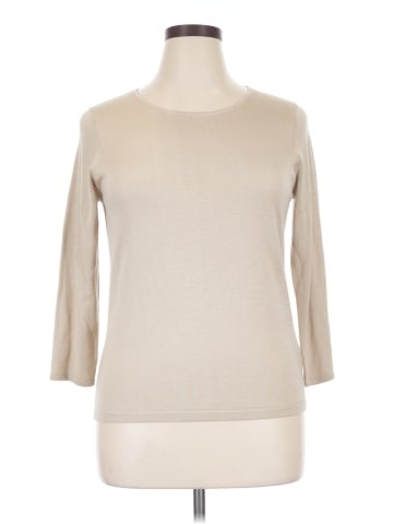 Linda Allard Ellen Tracy 3/4 Sleeve Top (view 1)