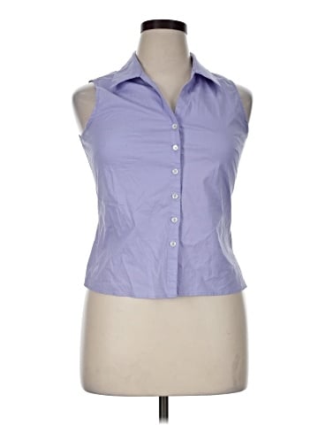Gemilli Sleeveless Button-Down Shirt (view 1)