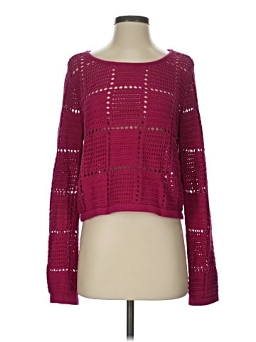 Ultra Pink Pullover Sweater (view 1)