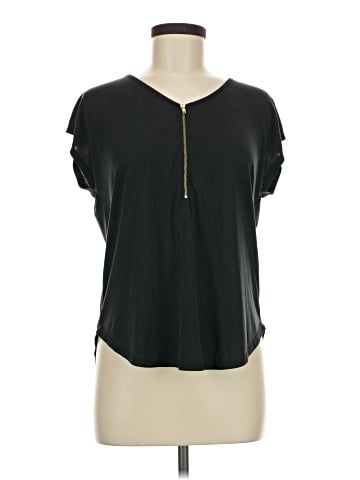 Green Envelope Short Sleeve Top (view 1)