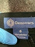 Democracy Chevron-herringbone Black Jeans Size 6 - photo 7