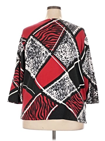 Alfred Dunner 3/4 Sleeve Blouse (view 2)