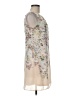 Atmosphere 100% Polyester Floral Tan Casual Dress Size 6 - photo 4