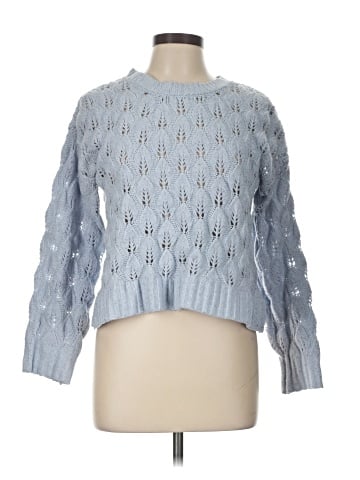 Pink Rose Pullover Sweater (view 1)