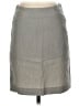 Theory Solid Gray Wool Skirt Size 0 - photo 1
