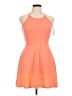 Dynamite Color Block Orange Cocktail Dress Size XL - photo 1