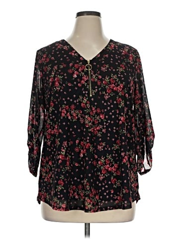 Siren Lily Long Sleeve Henley (view 1)