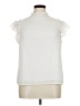 CeCe 100% Polyester Ivory Sleeveless Blouse Size L - photo 1