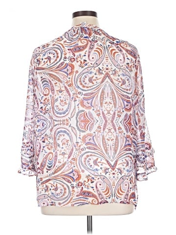 Liz Claiborne 3/4 Sleeve Blouse (view 2)