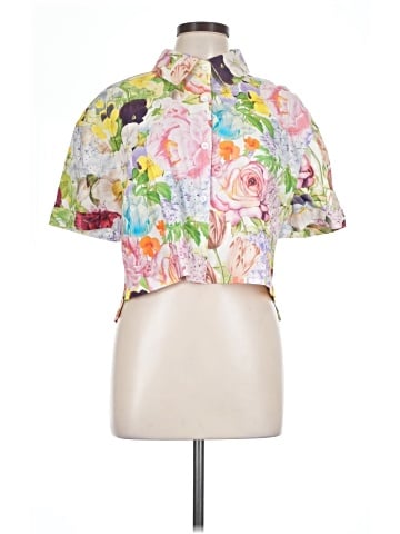 Alice + Olivia Short Sleeve Blouse (view 1)