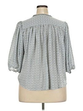 Max Studio 3/4 Sleeve Blouse (view 2)