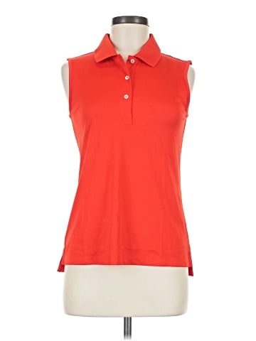 Tory Sport Sleeveless Polo (view 1)