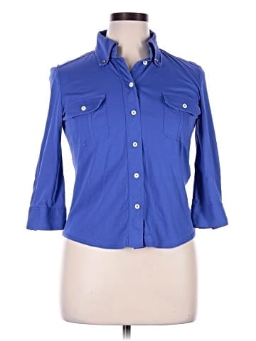 Tod's 3/4 Sleeve Button-Down Shirt (view 1)