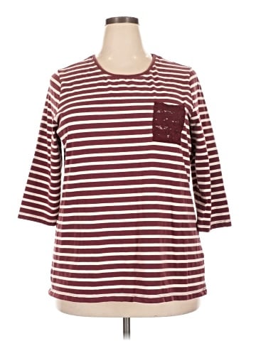 D&Co. 3/4 Sleeve Top (view 1)