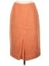 Kasper 100% Polyester Tweed Orange Casual Skirt Size 4 (petite) - photo 1