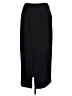 Rafaella Solid Black Formal Skirt Size 10 - photo 2