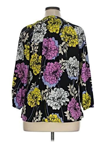 Dana Buchman 3/4 Sleeve T-Shirt (view 2)