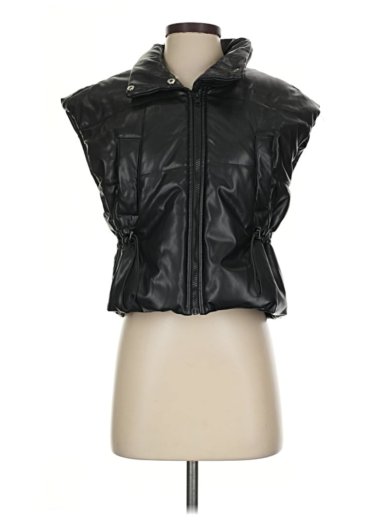 Pre-owned Le Lis Vest In Black