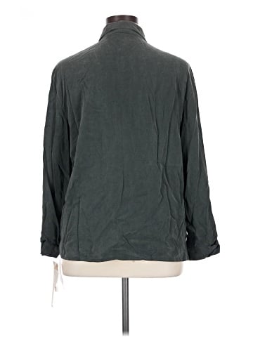 Earth Song 3/4 Sleeve Button-Down Shirt (view 2)
