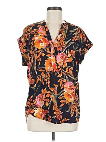 Cynthia Steffe Short Sleeve Blouse (view 1)
