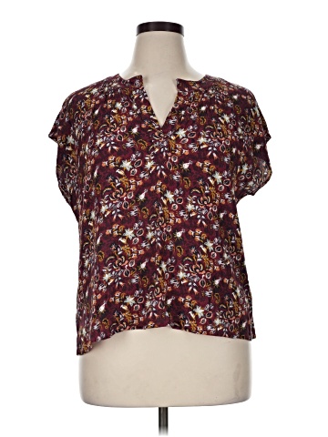 Garnet Hill Short Sleeve Blouse (view 1)