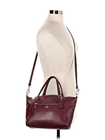 Coach Leather Satchel (view 2)