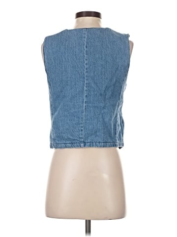 Zara Denim Vest (view 2)