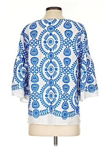 Karen Kane 3/4 Sleeve Blouse (view 2)