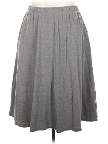 Woman Within Casual Skirt (view 1)