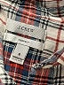 J.Crew Plaid Gray Long Sleeve Button-Down Shirt Size 6 - photo 7