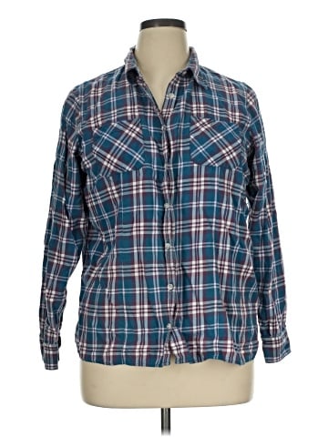 L.L.Bean Long Sleeve Button-Down Shirt (view 1)