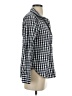 J.Crew Checkered-gingham Blue Long Sleeve Button-Down Shirt Size 4 - photo 4
