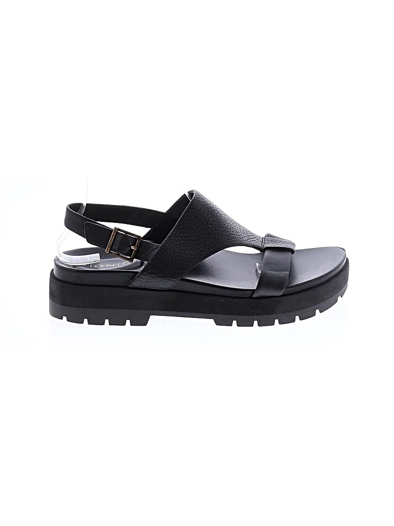 Pre-owned Vionic Sandals In Black