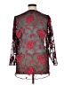 Catherines Burgundy Kimono Size 0X - photo 2