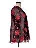Catherines Burgundy Kimono Size 0X - photo 4
