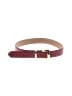 Talbots 100% Leather Burgundy Leather Belt Size M - photo 1