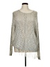 Cato Metallic Silver Gray Pullover Sweater Size XL - photo 1