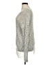 Cato Metallic Silver Gray Pullover Sweater Size XL - photo 5