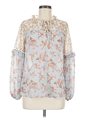 Blu Pepper Long Sleeve T-Shirt (view 1)