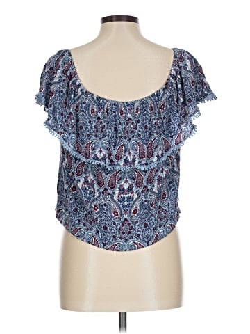 Adam Levine Short Sleeve Blouse (view 2)
