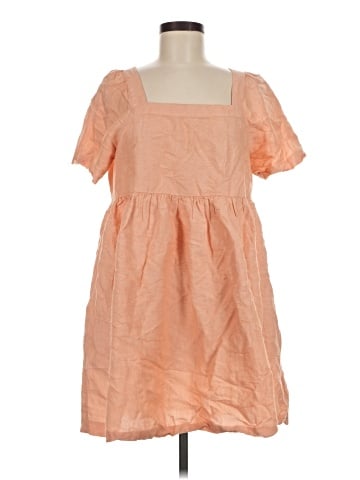 Madewell Linen-Blend Allie Mini Dress (view 1)
