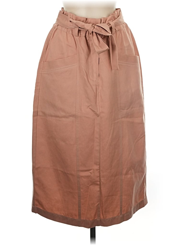 Pre-owned Amour Vert Casual Skirt In Brown